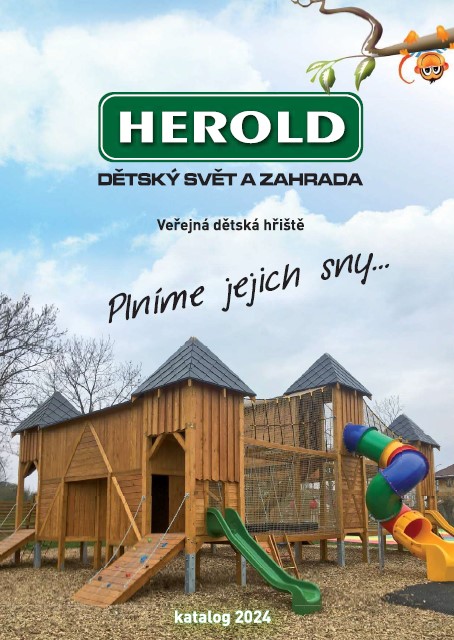 První strana veřejného katalogu Herold 2024